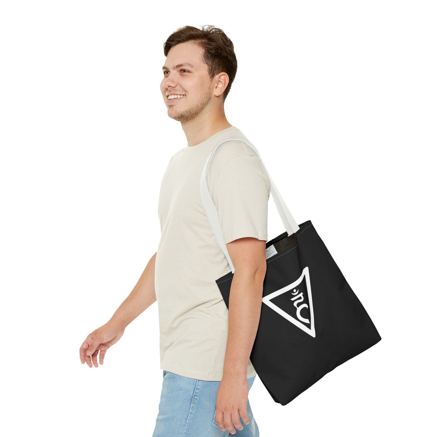 Throat & Third Eye Chakras Heartware Symbols Tote Bag