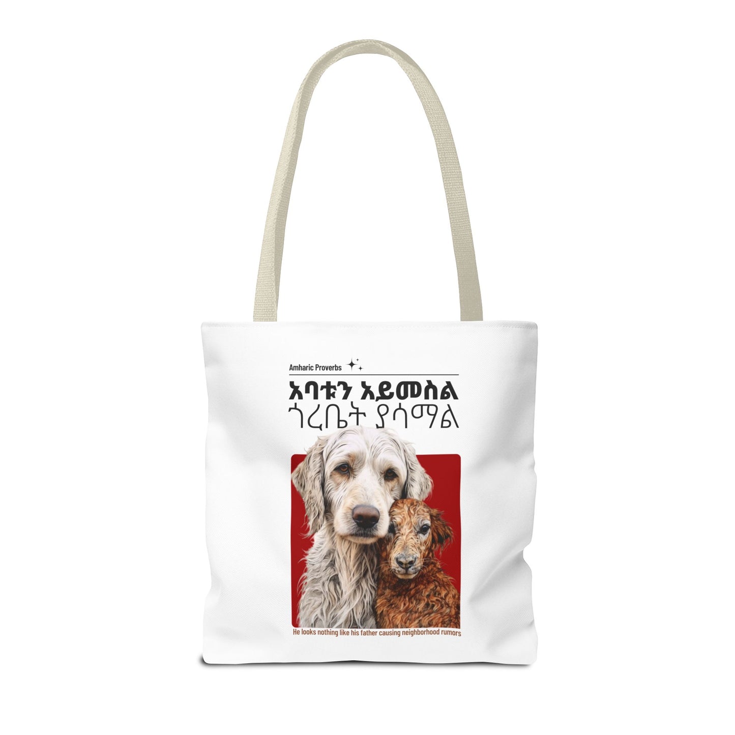 Naughty Proverbs Tote Bag Cats & Dogs