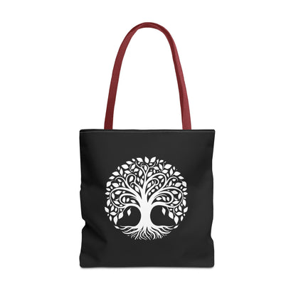 Tree of Life & Mandala Heartware Symbols Tote Bag