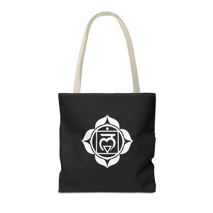 Root & Crown Chakras Heartware Symbols Tote Bag