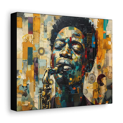 Soul of the Sax - Canvas Wall Art