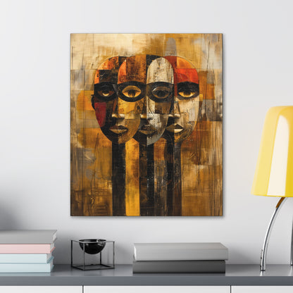 Beneath the Veil - Canvas Wall Art