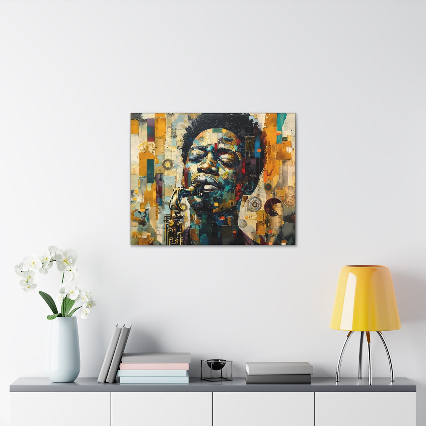 Soul of the Sax - Canvas Wall Art