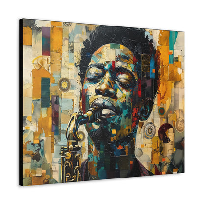Soul of the Sax - Canvas Wall Art