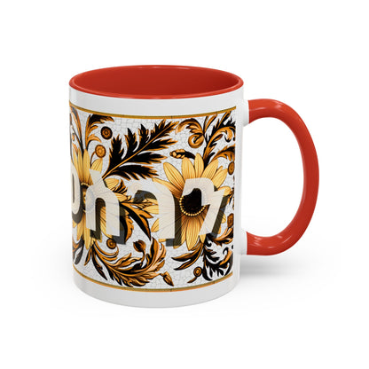 Profound Gratitude Ceramic Mug, two tone