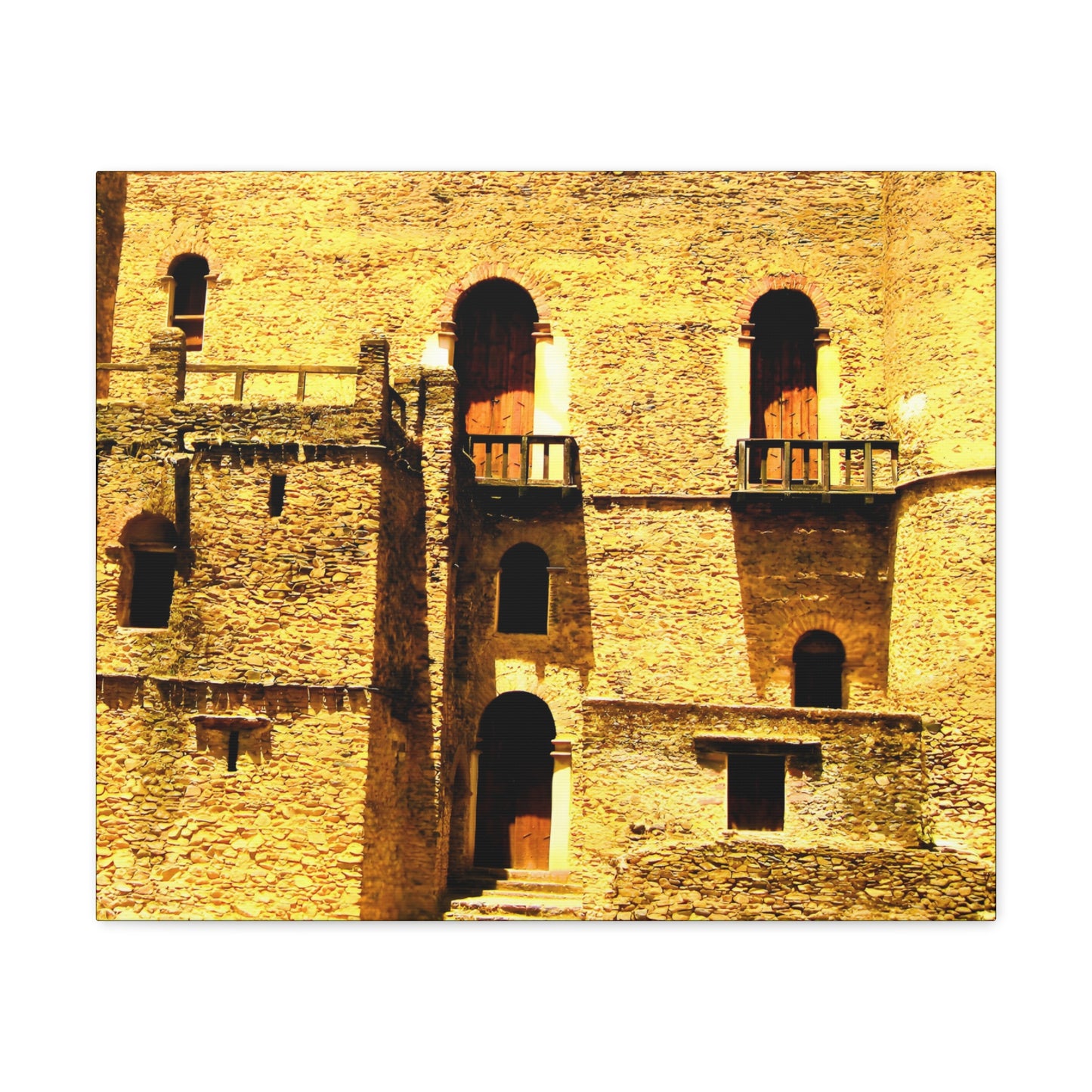 Whispers in Stone - Canvas Photography