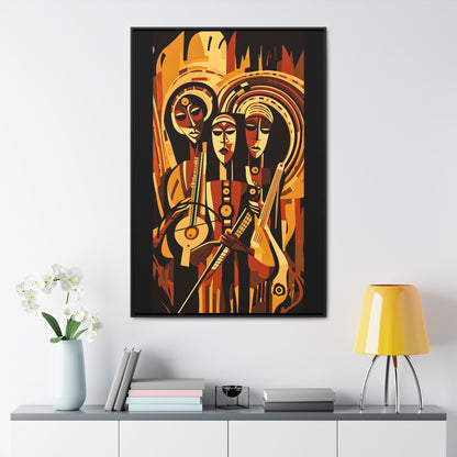 The Masinko Maestro - Framed Canvas Wall Art