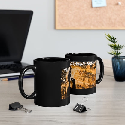 A Man's Intuition Ceramic Mug, black