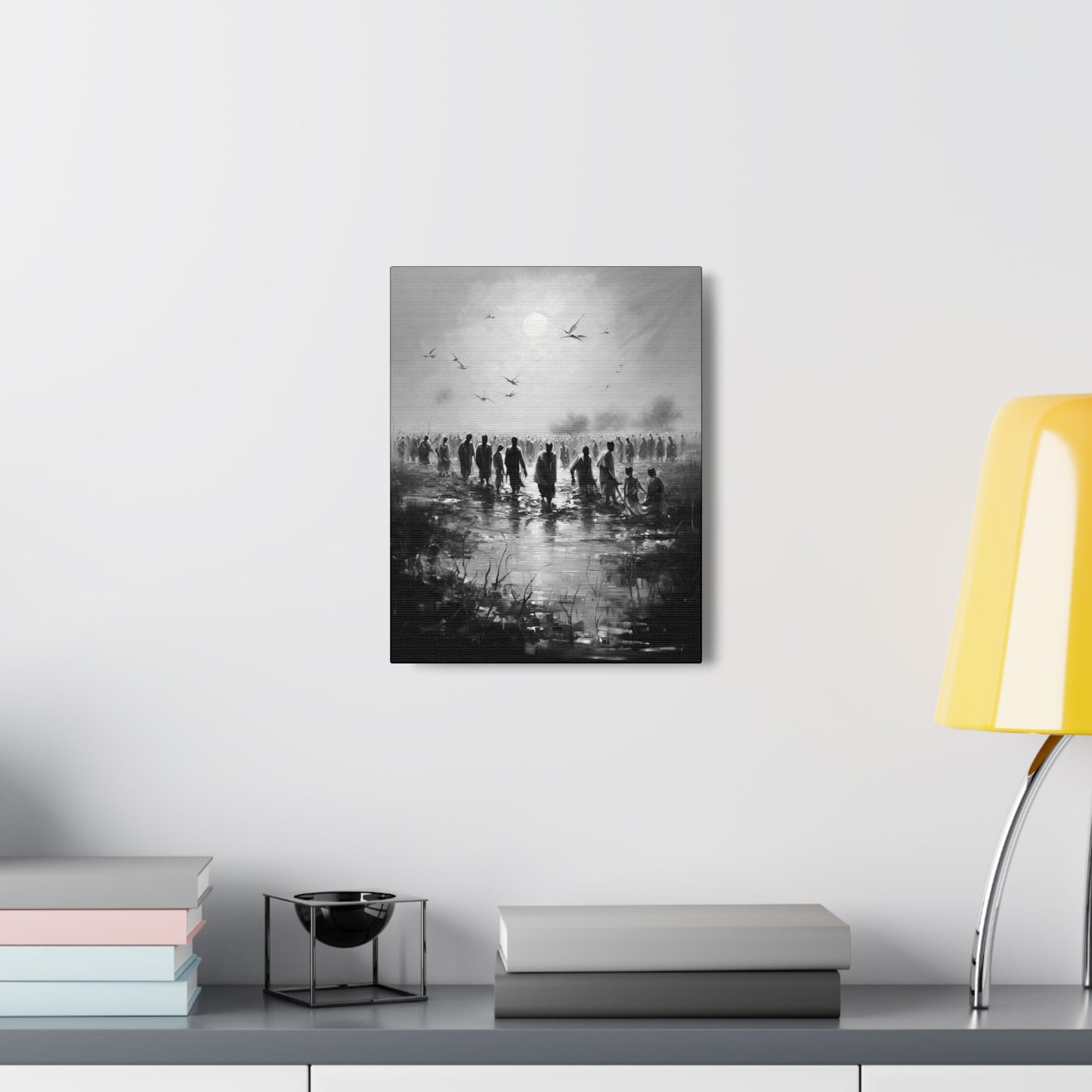 Exodus - Canvas b&w Wall Art