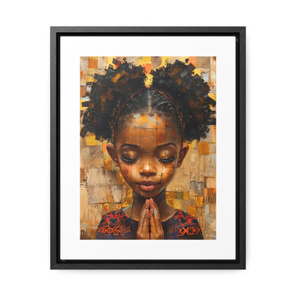 Whispers of Hope - Framed Canvas Wall Art