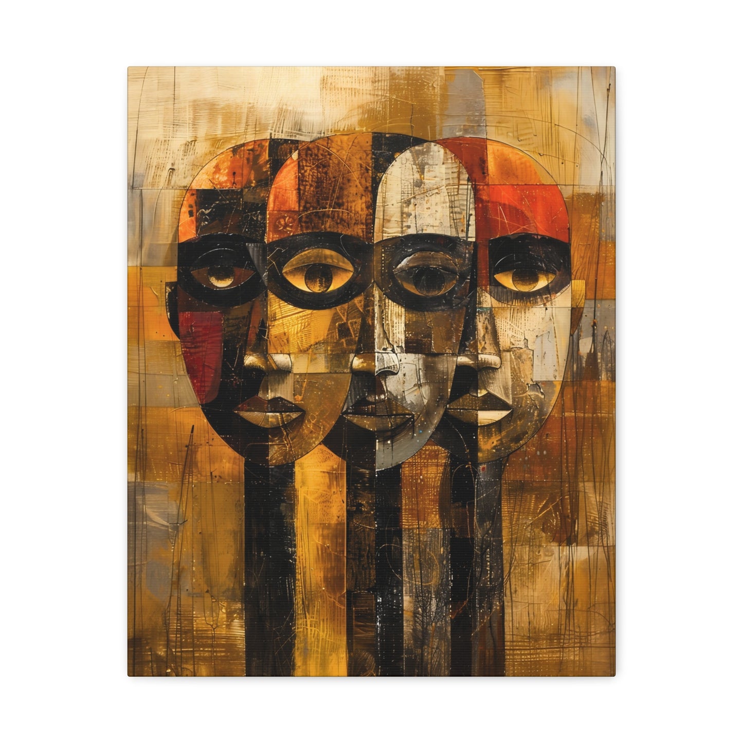 Beneath the Veil - Canvas Wall Art