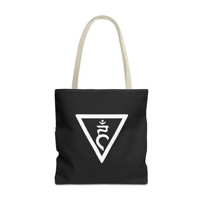 Throat & Third Eye Chakras Heartware Symbols Tote Bag