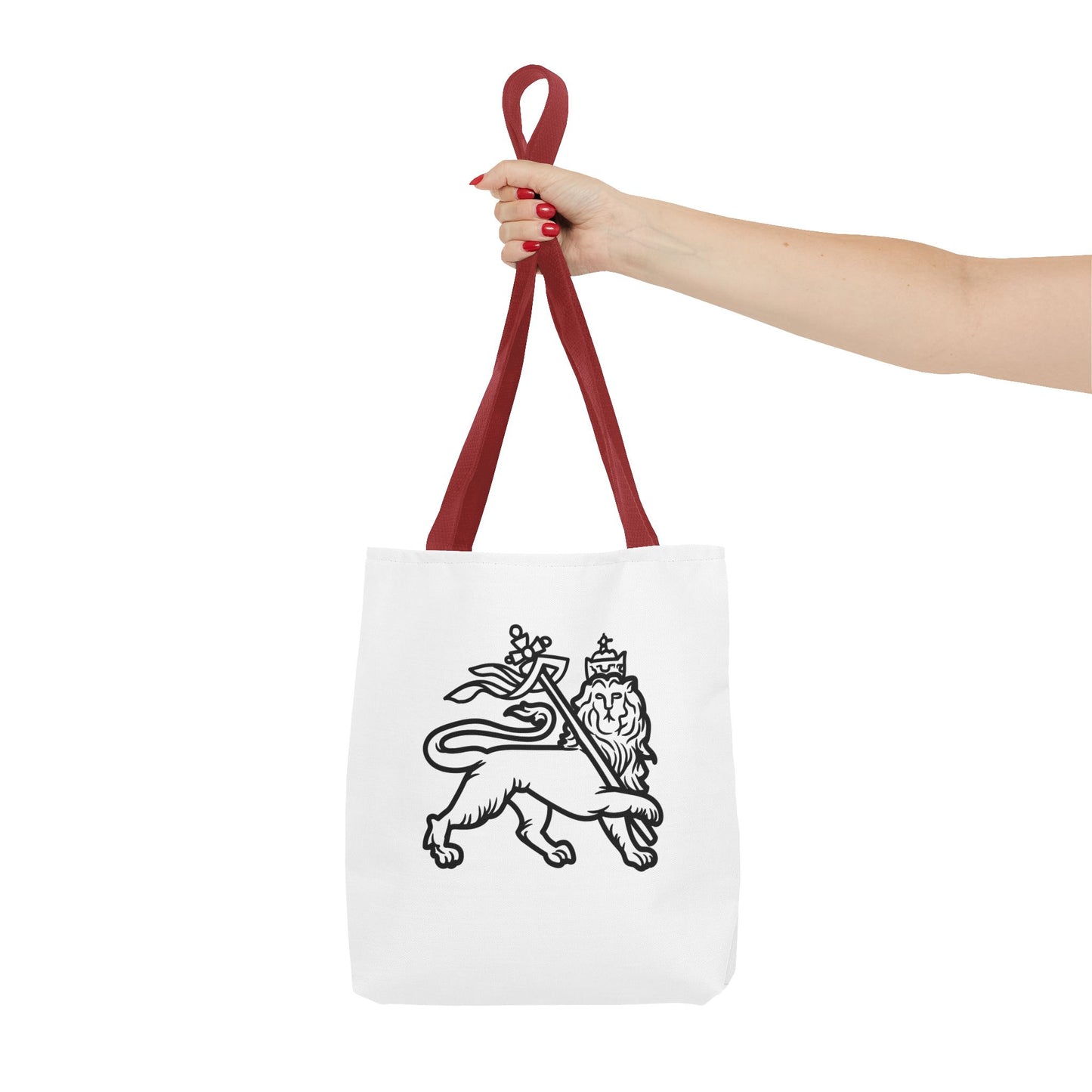 Shield & Lion of Judah Heartware Symbols Tote Bag