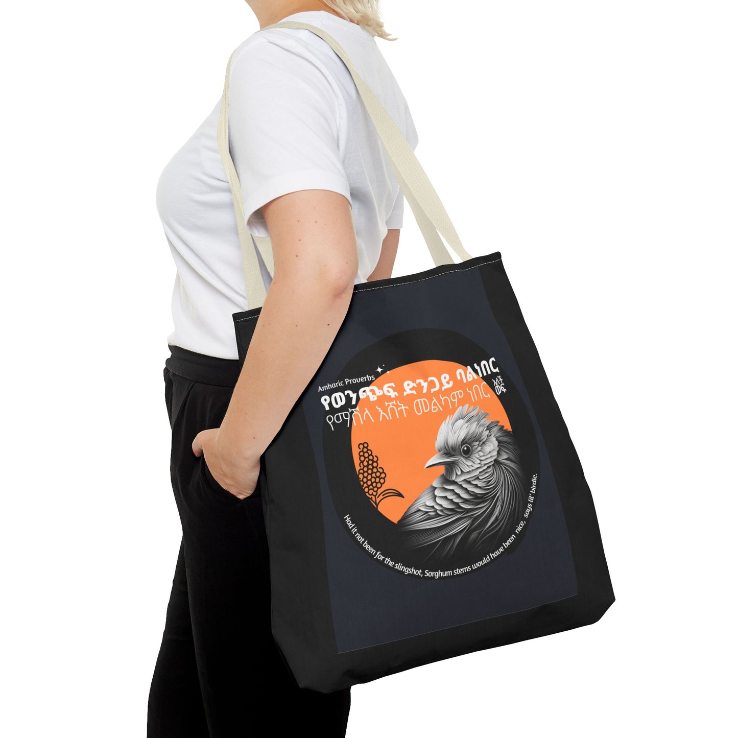 Naughty Proverbs Tote Bag Tigers & Birds