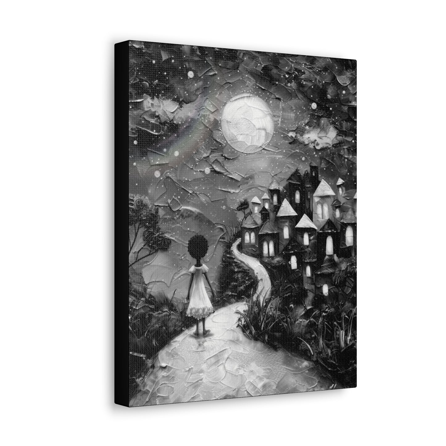 Path to Abundance I - Canvas b&w Wall Art