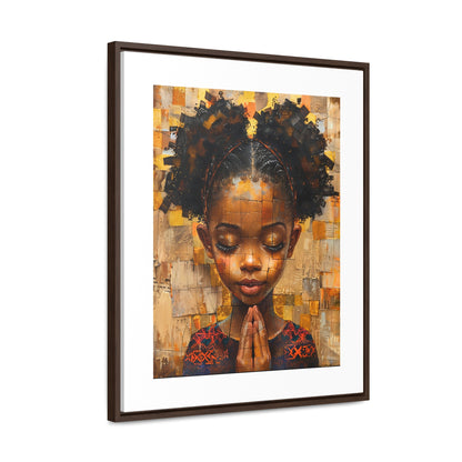 Whispers of Hope - Framed Canvas Wall Art