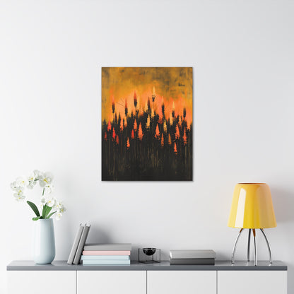 The Calm Before the Bloom - Canvas Wall Art