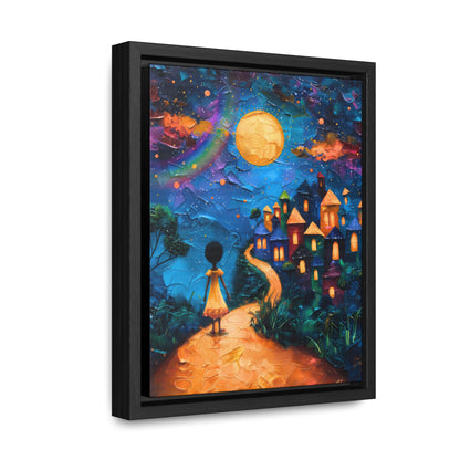 Path to Abundance I - Framed Canvas Wall Art