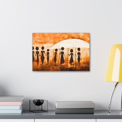 ስንቅ's Divine Design - Canvas Wall Art