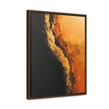Yin Yang Shore - Framed Canvas Wall Art