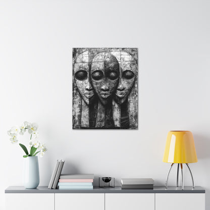 Got your back - Canvas b&w Wall Art