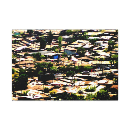 The Hood: a Mercato Mosaic - Canvas Photography