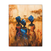 Sisters of the Savannah - Canvas Wall Art