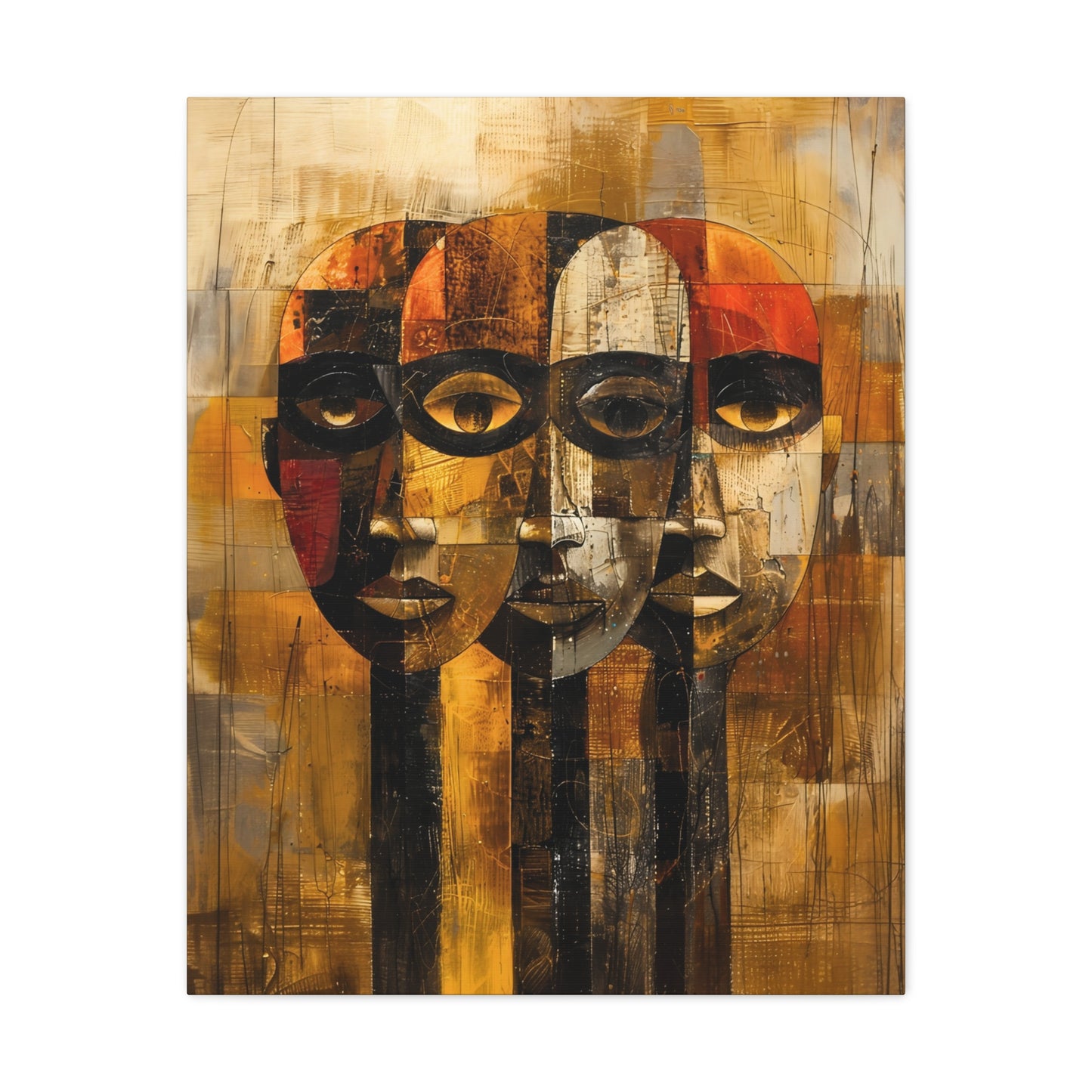 Beneath the Veil - Canvas Wall Art