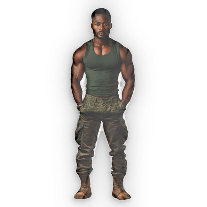 Future Self - The Physically Fit Me (upload current photo) - Custom Shaped Pillows