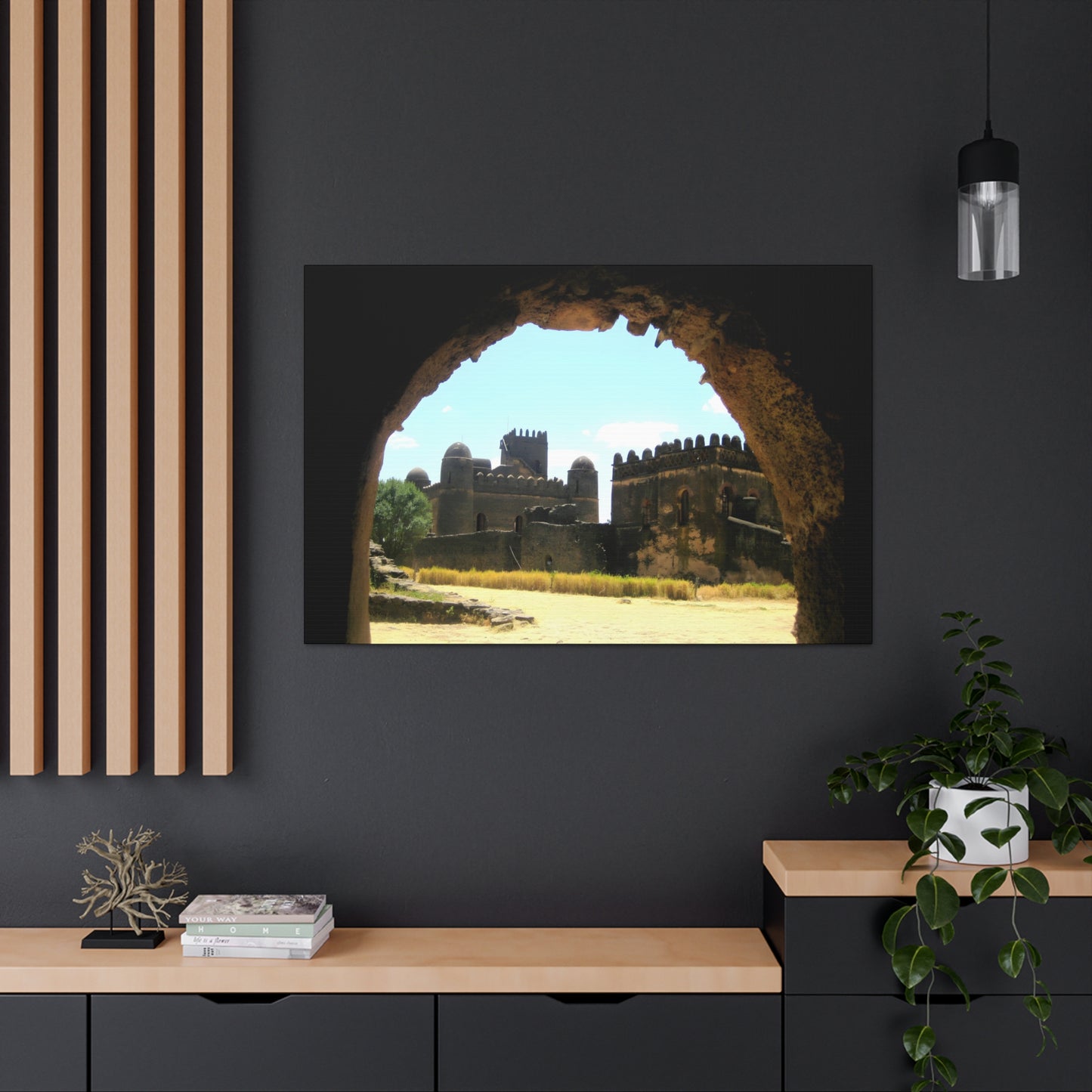 Through the Lion's Jaws - Canvas Photography