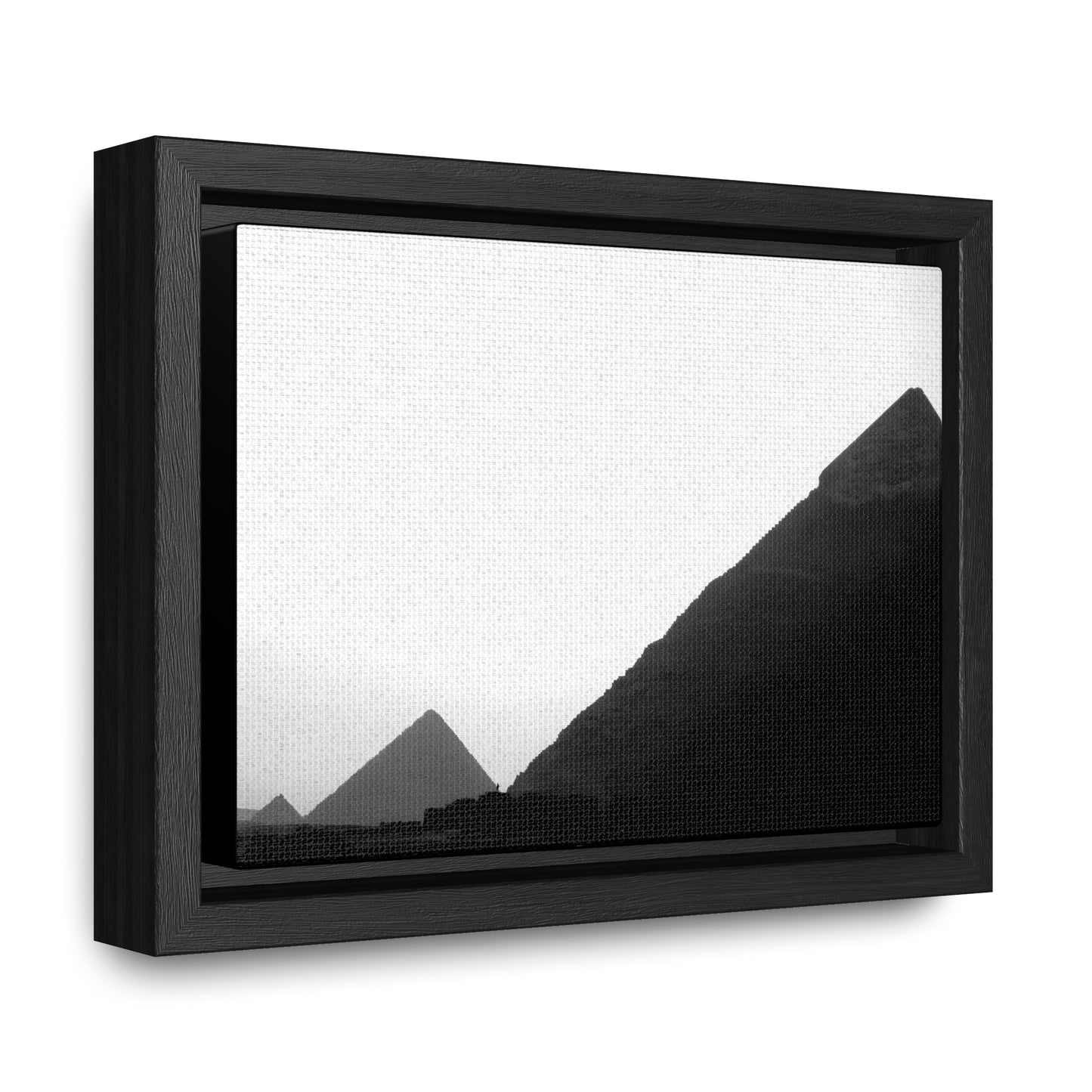 Timeless Echoes - Framed Canvas Photography b&w