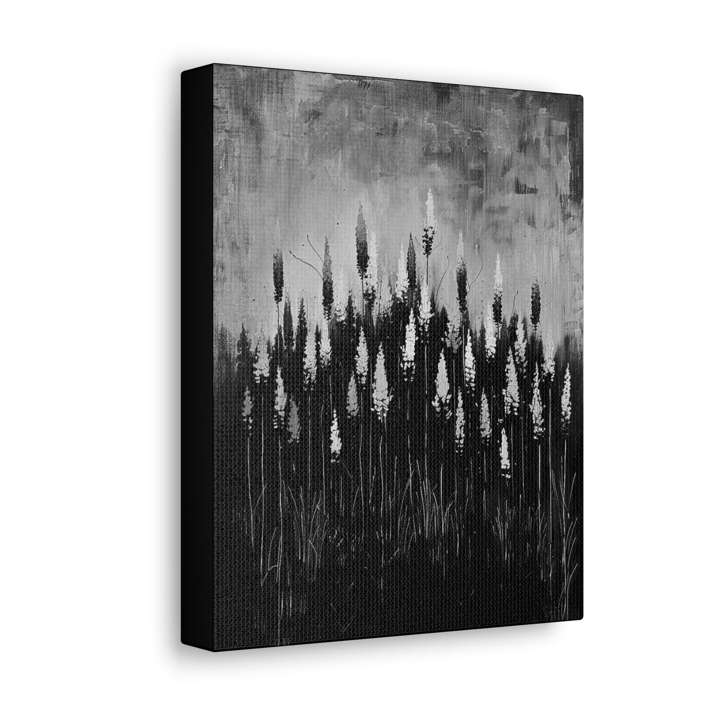 The Calm Before the Bloom - Canvas b&w Wall Art