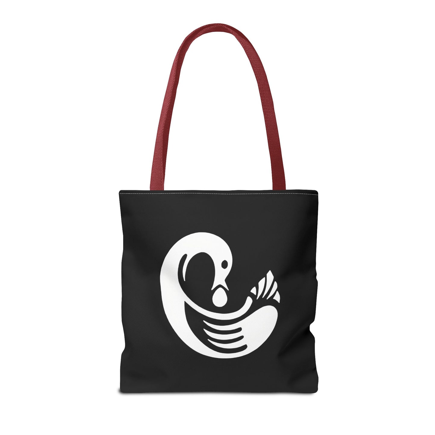 Sankofa & Yin Yang Heartware Symbols Tote Bag