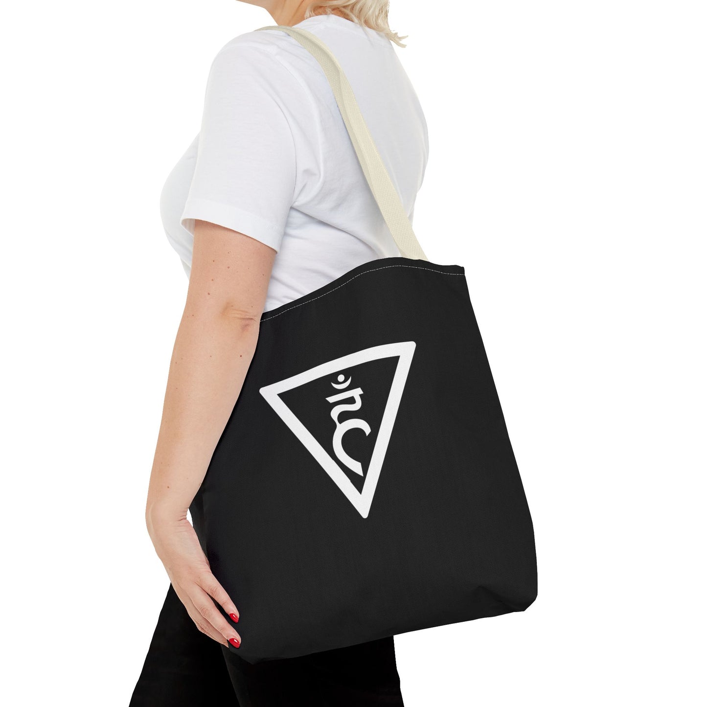 Throat & Third Eye Chakras Heartware Symbols Tote Bag