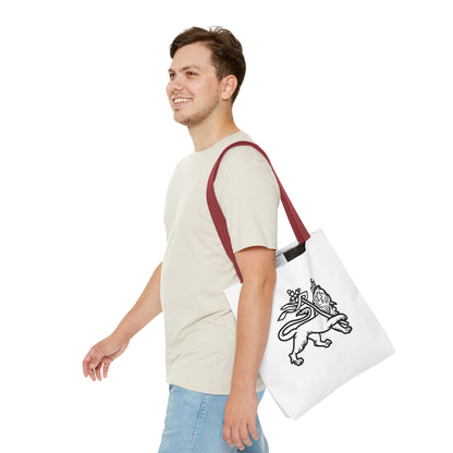 Shield & Lion of Judah Heartware Symbols Tote Bag