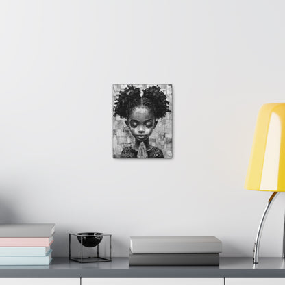 Whispers of Hope - Canvas b&w Wall Art