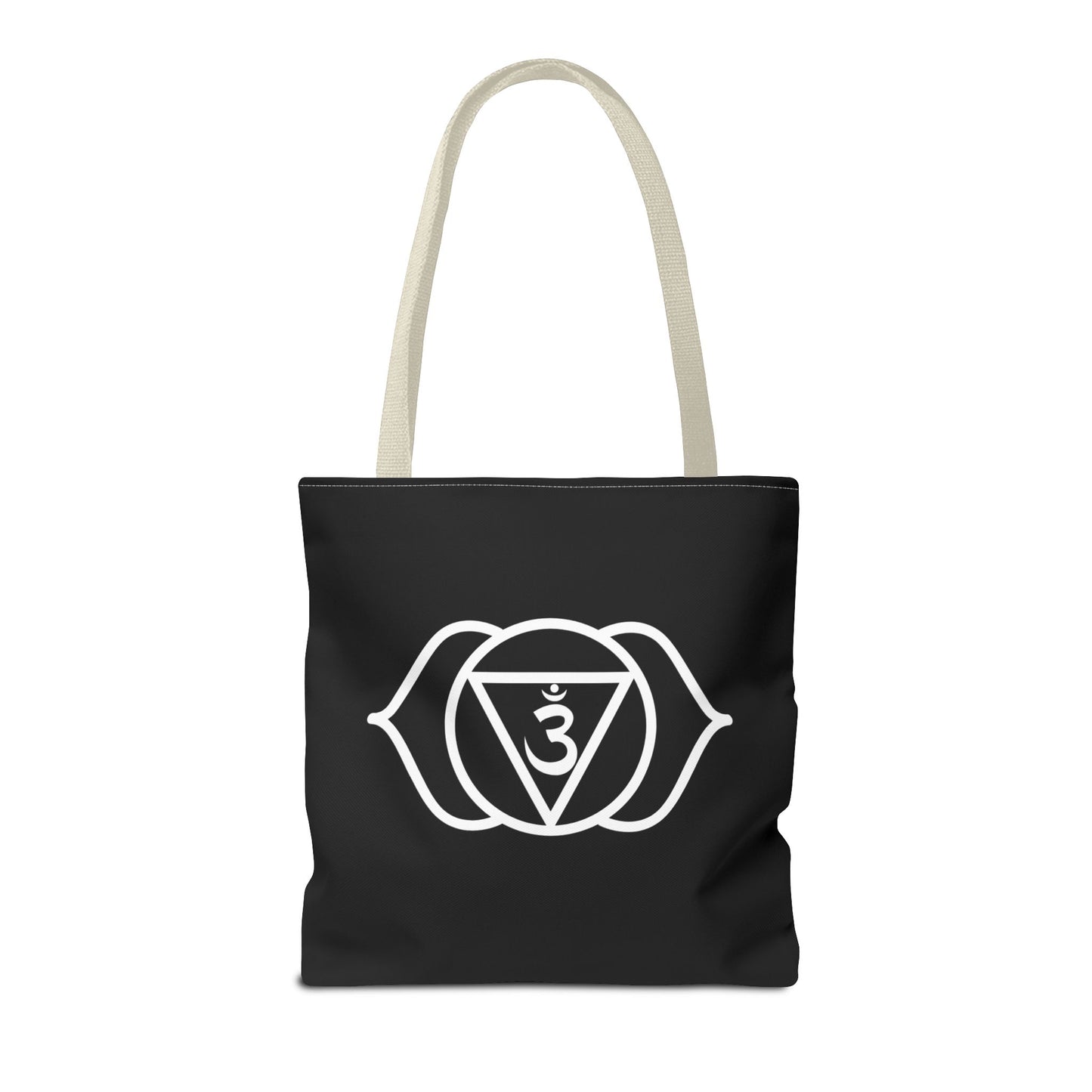 Throat & Third Eye Chakras Heartware Symbols Tote Bag