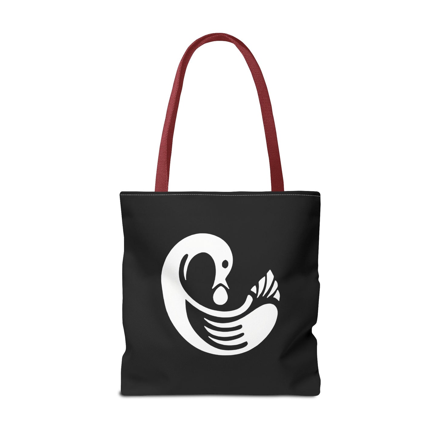 Sankofa & Yin Yang Heartware Symbols Tote Bag