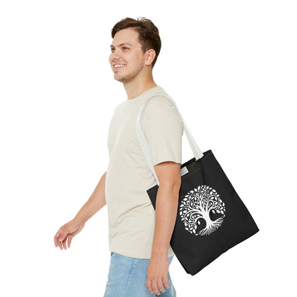 Tree of Life & Mandala Heartware Symbols Tote Bag