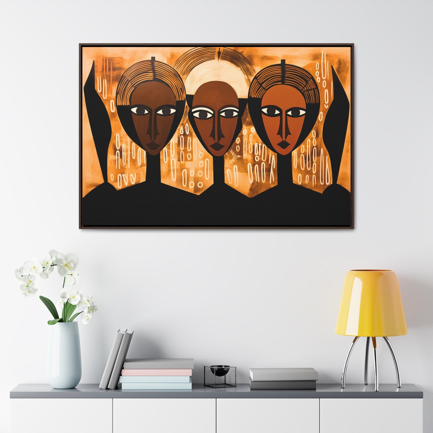 Guardian Angels - Framed Canvas Wall Art