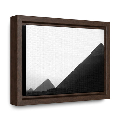 Timeless Echoes - Framed Canvas Photography b&w