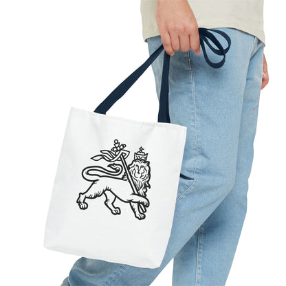Shield & Lion of Judah Heartware Symbols Tote Bag