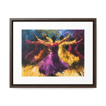 Hearts Wide and Lifted - Framed Canvas Wall Art