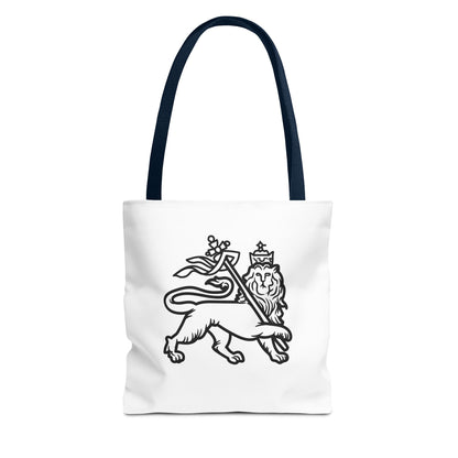 Shield & Lion of Judah Heartware Symbols Tote Bag