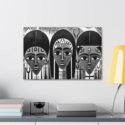 Eternal Bonds I – Canvas b&w Wall Art