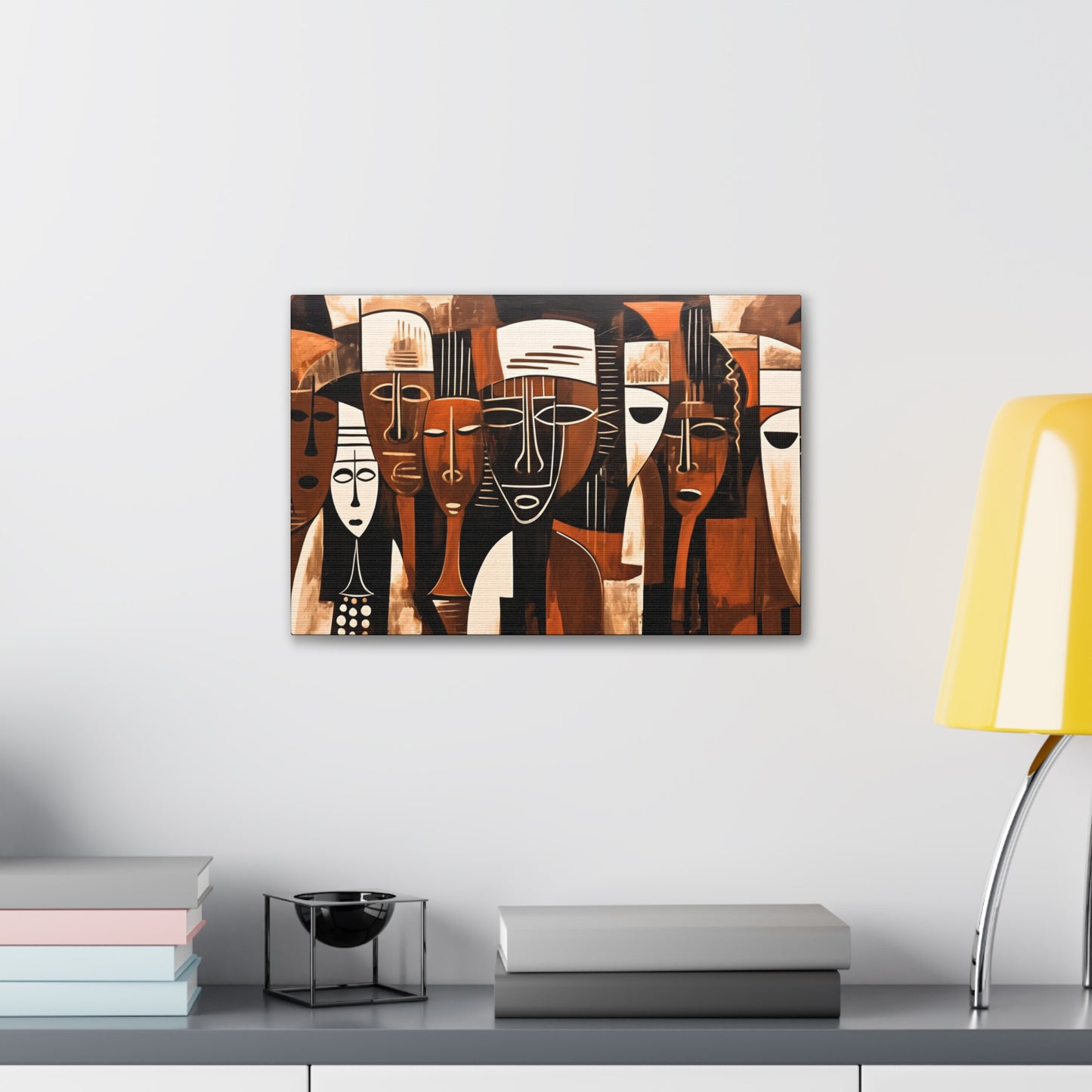Ancestral Legacy on Ethnic Guise - Canvas Wall Art