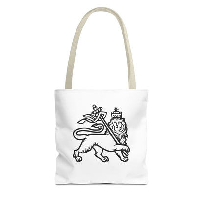 Shield & Lion of Judah Heartware Symbols Tote Bag