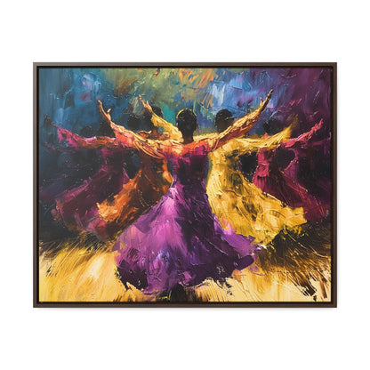 Hearts Wide and Lifted - Framed Canvas Wall Art