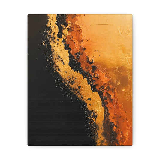Yin Yang Shore - Canvas Wall Art