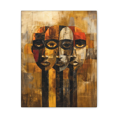Beneath the Veil - Canvas Wall Art
